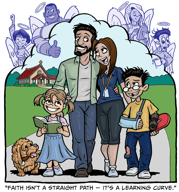 The Christian Walk Cartoon comic strip by Ian Coate
